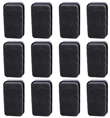 WOBBLO Éponge de Cirage de Chaussures - Cirage de Chaussures pour l'entretien du Cuir,12 pièces Grande éponge à Brillance instantanée, éponge à cirer pour Bottes en Cuir et Chaussures