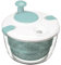 Lizbin Centrifuga per insalata, grande centrifuga per insalata con capacità di 5 l, centrifuga manuale multiuso facile e veloce (blu)