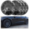 Radnabenkappen für Tesla Model 3, 4 Stück, Nabenkappen, Reifenmitte Nabenabdeckung, kompatibel mit Tesla Model 3 2024 Highland 45,7 cm (18 Zoll) Rad