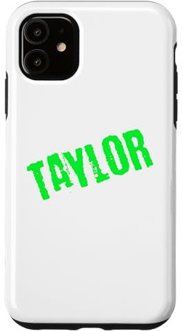 Neon Green Taylor Case for iPhone 11