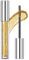 Glitzer Mascara, Gold Funkelnd Glänzend Wimperntusche, Voluminöse Diamant Glitter Mascara, Langlebig & Wasserfest Mascara mit Glitzer für sehr Funkelnde Augen Make-up, Verlängerung Bunt Mascara