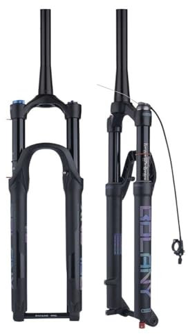 Forcella Mtb 27.5/29 Forcella Boost Perno passante 100/110mm 32 RL Regolazione affusolata a sgancio rapido 120/140mm Forcella ammortizzata Forcella MTB Forcella Della Bicicletta(29 140mm TLBK)