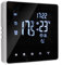 Niceminiwall Digital smart thermostat with LCD temperature control panel Water floor heating, electric floor heating APP voice control(white)