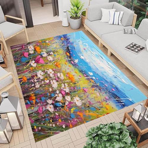 Area Rugs Large Size Living Room Carpet 3D Plant Leaves Flowers 200 X 300 Cm Men'S Bedroom Decorative Floor Mats Non-Slip Carpet Running Gymnastics Mat -30126173507