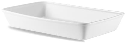 Churchill Super Verglastes ca949 counter-serve Rechteckige Auflaufform, weiß (4 Stück)