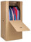 2 Kleiderboxen Spedition 2.60 BC Welle 600 x 510 x 1350mm