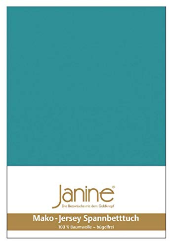 Janine Spannbetttuch 5007 Mako Jersey 90/190 bis 100/200 cm Capri Fb. 92