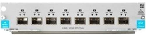 Hewlett Packard Enterprise 8-port 1G/10GbE SFP+ MACsec v3 zl2 Module 10 Gigabit network switch module - network switch modules (10 Gigabit, 1000,10000 Mbit/s, IEEE 802.3,IEEE 802.3ab,IEEE 802.3ae,IEEE 802.3u, SFP+, HP 5400R zl2)