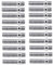 Qiilu 20pcs 50mm Extension de Goujons Roue Conversion 12x1.5 à 12x1.5 Vis Adaptateur