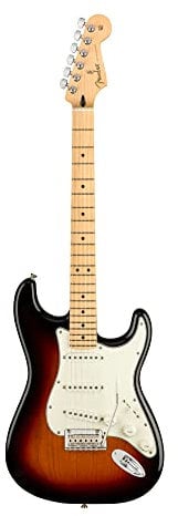 Fender Player Stratocaster SSS E-Gitarre 3 Farben Ahorn Griffbrett