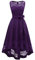 Gardenwed Mutter der Braut Kleider, Semi Formal Hochzeit Gast Hi Low Spitze Kleider