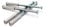Door Handle Connecting Screws with Sleeves M3 Silve 50mm Bolts Length x 20mm Sleeve Length (M3 Silver. Pack of 4.)