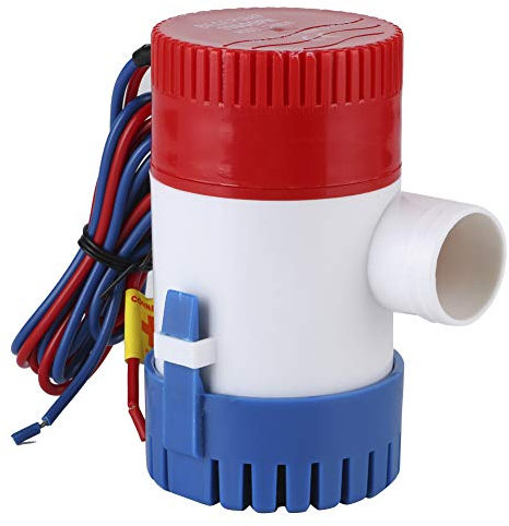 EBTOOLS Pompa di sentina Automatica 12v Adatto per Pompa di sentina Marina, 1100GPH ABS Pompa di sentina sommergibile Accessorio per Barche Marine G1100-01(12V)