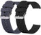 RuenTech Compatibile con ID205L (Lifebee ID205L) ID205/ID205S/ID205U/ID215G/205/205L/205S/205U/SW021/Umidigi Uwatch 3/Umidigi Uwatch 3 GPS Cinturino di ricambio in silicone (nero+grigio)