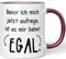 JUNIWORDS Tasse, Bevor ich Mich Aufrege, ist es Mir Lieber egal, Bordeaux (1005411)
