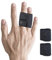 VerteLife 2 pieces Finger Splint, Breathable Finger Buddy Wraps Finger Sleeve Support Adjustable Elastic Finger Brace Sports Aid for Arthritis Trigger Finger Finger Pain Relief and Sport Injuries - M
