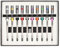 YUYTE Mini Schrauben Set, 10 Stück Premium Edelstahl Präzisions Schraubendreher, Ideal für Uhrmacher, Elektronik, Laptop, Handy Reparatur, Beinhaltet 8 Schlitz und 2 Kreuzschraubendreher