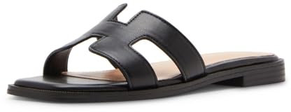 Madden Girl Damen Haileyy Schiebe-Sandalen, Schwarz Paris, 38.5 EU