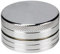 Evergreen Labs Grinder Metálico, Molinillo de Especias y Condimentos, 100% de Aluminio, 2 Piezas, Plateado, 40mm