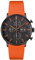 JUNGHANS Herrenuhr Form A Chronoscope Orange/Schwarz 27/4370.00