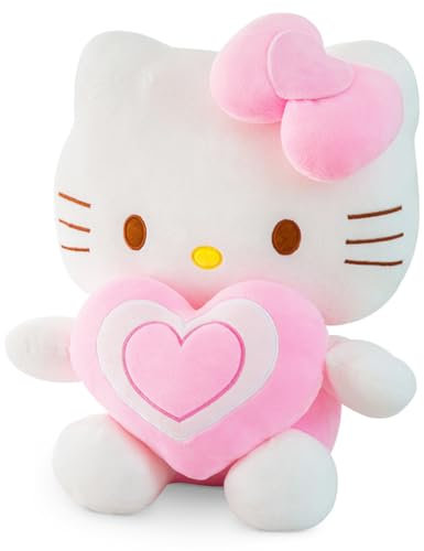 Anime Plüsch Toy K-itty Plüschtier Spielzeug,Kitty Cat Plüschpuppe Kinderpuppe Kuscheltier für Jungen und Mädchen Geburtstag Geschenk, zum Spielen, Sammeln & Kuschel