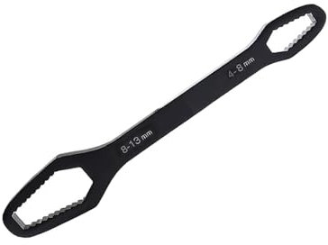 Doppelend Ringschlüssel, Selbstspannender Torx-Schlüssel Multifunktional für 4-13mm Schrauben Muttern, Haus Reparaturwerkzeuge (15cm)