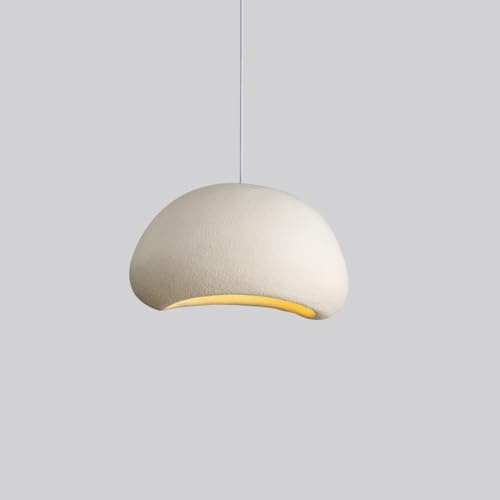 BBWO Pendelleuchte Wabi-sabi Hängeleuchte Höhenverstellbar E27 Kronleuchter Moderne Esszimmerleuchte Esstischlampe Innen Hängelampe dekoration Pendellampe Küche Insel Schlafzimmerlampe(D,60CM)