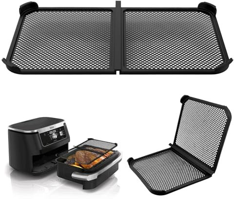 LUOJINYI Grille Anti Projection pour Air Fryer Ninja 10,4 L AF500EU, Grille Anti Projection Air Fryer Ninja, Protection Efficace de la Spirale Chauffante, Réutilisable Grille pour Air Fryer