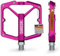 SHREDR. Shine Pedale für MTB | Hochwertige Flatpedals fürs Mountainbike | Mit Reflektoren (StVZO konform). (pink, XL)