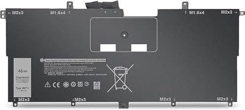CoreParts Laptop Battery, 46Wh Li-Pol 7.6V 6050mAh, HMPFH for Dell, HMPFH (7.6V 6050mAh, HMPFH for Dell XPS Notebooks 13 9365)
