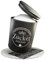 IDEALTASTIC® Premium Zuckerdose schwarz 1KG mit luftdichtem Verschluss für Klumpen freien Zucker I Robuster Zucker Behälter mit zeitsparendem Deckel I Lebensmittelgeprüfte Zuckerdose Vintage