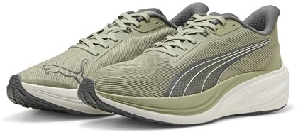 Puma Darter Pro Unisex-Adult Sneakers, Green, 25.5 cm