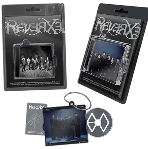 [REVERXE] The 8th Album (Big SMini Ver. - Random) Music NFC Ball Chain + Package + 4 Extra Photocards Official K-POP Sealed Album