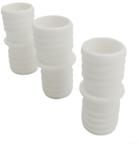 2pcs Pool Hose Adapters 32mm to 38mm Connectors for Sand Filter Pumps Vacuums Garden Hoses White Plastic Fittings Leak-Free For Easy Install(32 * 32mm)