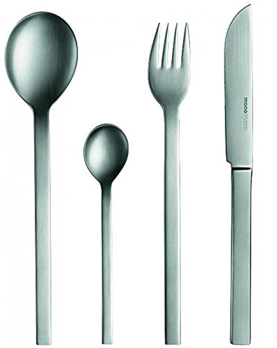 mono-a Besteck-Set 10773, 4-teilig, Messer lange Klinge