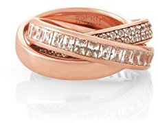 Esprit Damen-Ring 925 Sterling Silber Zirkonia TRIDELIA Gr.56 (17.8) ELRG92258B180