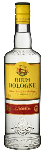 Bologne - Rhum Agricole Blanc de la Guadeloupe - Pur jus de canne - 55% - (1 x 0.7L)