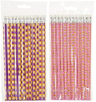 Schnooridoo 12 x Bleistifte Prinzessin Princess Kindergeburtstag Mitbringsel Give Away