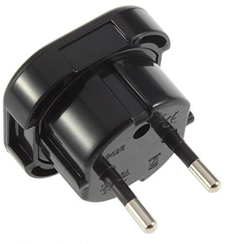 Portable Universel Voyage UK vers UE AC Voyage Voyage Prise d'alimentation Murale Adaptateur Convertisseur 10A / 16A 240V Noir