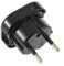 Portable Universel Voyage UK vers UE AC Voyage Voyage Prise d'alimentation Murale Adaptateur Convertisseur 10A / 16A 240V Noir