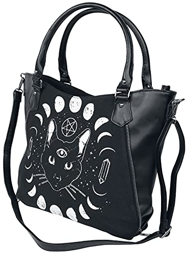 Banned Alternative Pentacle Coven Frauen Handtasche schwarz Gothic, Rockwear Standard