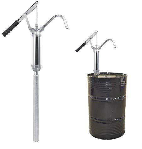 Fasspumpe Handpumpe, 200 Liter Fass Manuell Olpumpe Ölfaßpumpe Hebelfasspumpe, 20L / min Fasspumpe Flüssigpumpe mit abnehmbare Fasspumpe Hebel Handpumpe für motoröl