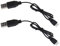 OTOTEC 2Pcs USB Charger Cable RC LiPo Battery Power Supply Charging Cord 55cm Wire Compatible With Syma X5C X5SC X5SW H107C Quadcopter Drone