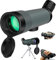 Telescopio monoculare 20x50 Zoom HD Caccia Spotting Scope con treppiede portatile Regali per adulti per bird watching all'aperto Caccia Escursioni Campeggio Viaggi