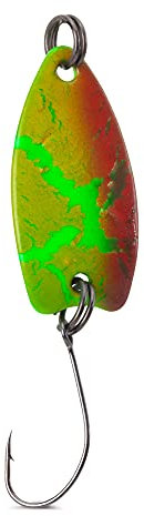 Iron Trout Zest Spoon 2,3g - Forellenblinker, Sänger Farbe:Crackle Yellow/Green
