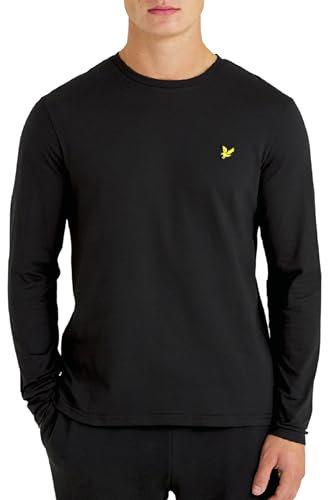 Lyle & Scott LS T-Shirt Plain L/S T-Shirt Z865 Jet Black, M