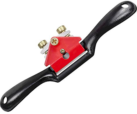 9 Adjustable Plane Spokeshave Woodworking Hand Planer Trimming Hand Tools Wood Hand Cutting Edge Chisel Tool with Screw/Blade,as Shown