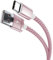 NWNK13 USB C Cable Type C Fast Charging Cable for Samsung A13 5G A53 5G A33 5G A23 5G Android Phone Charger Lead Wire Sync Cord for A73 5G A22 5G A52S (3m, Rose Pink)