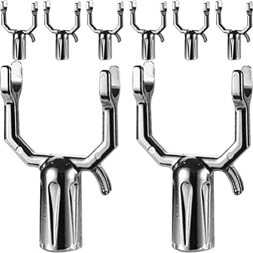 Yardwe 8 Pcs Baumstützen Pflanzen Unterstützung Baumstütze Metall Astklammern für Obstbäume