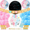 Gender Reveal Party Dekoration 129 St¨¹ck Boy or Girl Ballon und Girlande Deko, Baby Geschlecht Verk¨¹nden Babyparty Gender Reveal Ballon, Requisiten Dekoration mit Konfetti Sch?rpe Cake Topper